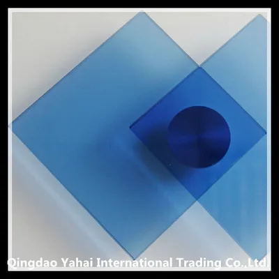 4mm Blue Colored Tinted Float Glass