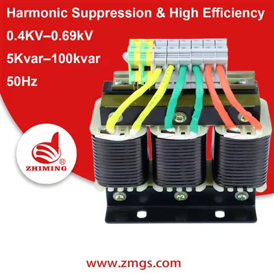 Zhiming AC Filter Reactive Three-Phase Power Compensation Cabinet Low-Voltage Shunt Reactor