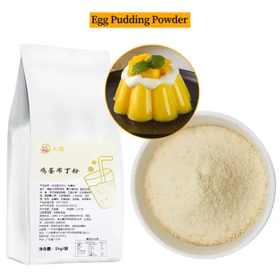 Easy to Prepare Consistent Texture Tender Custard Egg Pudding for Cold Beverage Bubble Tea Baked Desserts Instant Jelly Pudding Powder