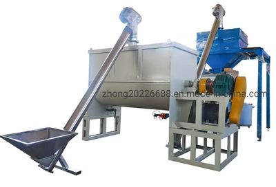 Horizontal Ribbon Blender Mixer Dry Mortar Powder Mixer