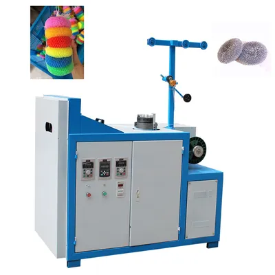 Metal Sponge Mesh Scourer Making Machine for Scrubber