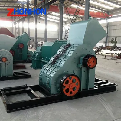 Industrial Double Stage Crusher Machine 15-20t/H Capacity Non Screen Type Heavy Duty Crusher for Limestone