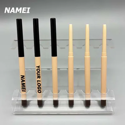 Custom Empty Lip Liner Pencil Tube with Built-in Sharpener