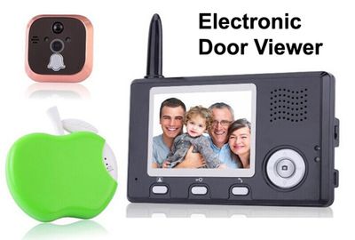 Electronic Wireless Video Visible Door Phone / Door Viewer