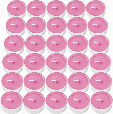 Tea Candles Colored Tealight Candles Pleasant Fragrance Candle for Home Wedding