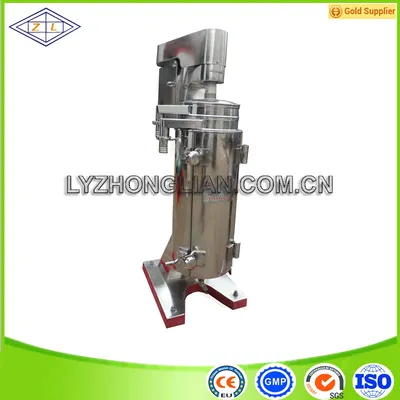 GF105-J High Speed High Efficiency Tubular Vco Coconut Oil Separator Machine