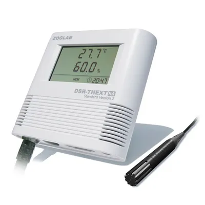 Data Logger for Temperature and Humidity (DSR-THEXT)