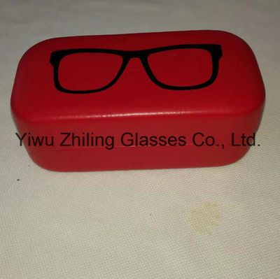 Metal Big Size Sunglasses Box Classical Model PU Material
