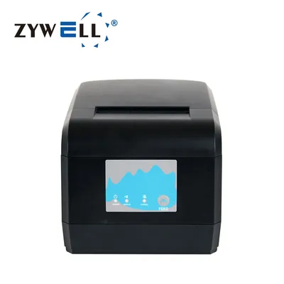 Zywell Imprimante Thermal Receipt Printer for Square POS Printer 80 mm USB ESC/POS Thermal Printer