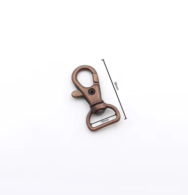 Metal Lanyard Key Rings Keychains Handbag Swivel Snap Hook Buckles for Bag