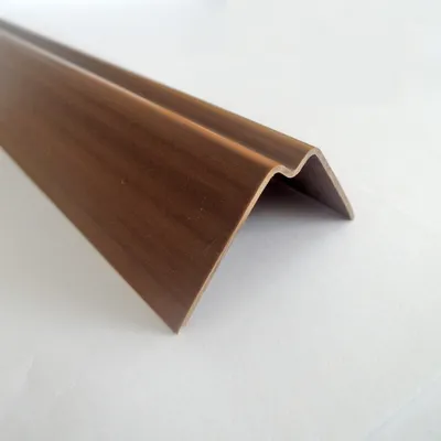 Wood Grain V Shape Plastic Extrusion PVC Profile