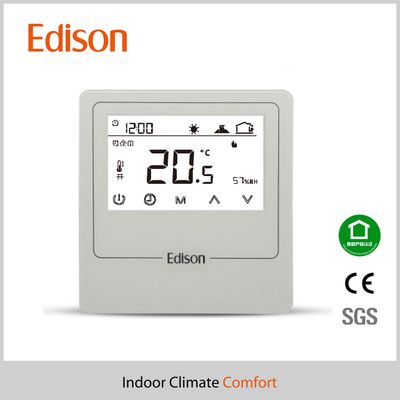 Wireless Zigbee Heating Room Thermostat with Touch Button