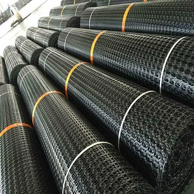 ISO Geogrid 50kN Glass Fiber Grid Mesh Asphalt Bitumen Fiberglass Geogrid