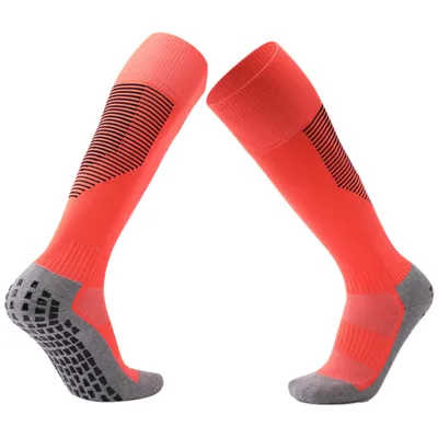Custom Adults Cotton Soccer Socks Cushion Compression Football Socks