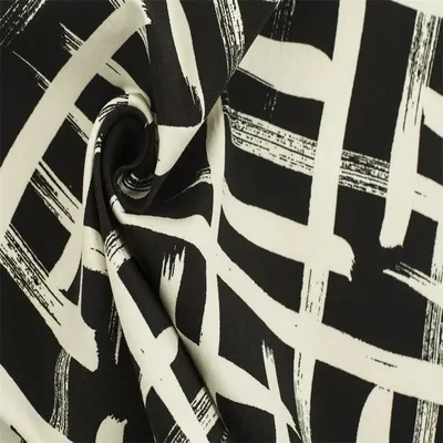 High Stretch Printed Fabric Viscose Nylon Spandex Bengaline Lining Fabric for Pants Leggings and Dresses