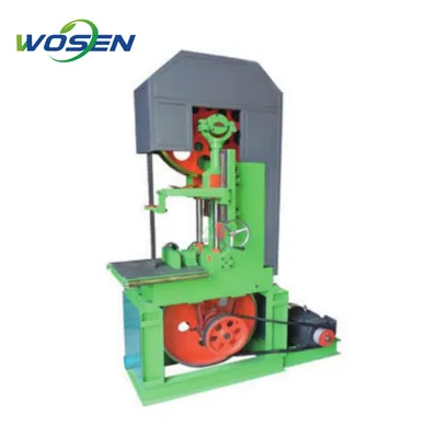 Vertical Band Saw Wood Planks Cutting Bandsaw Sawmill with Table