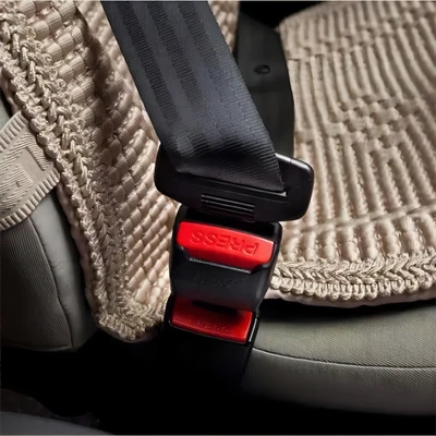 Thick Black Car Seat Belt Clip Extender Safety Seat Belt