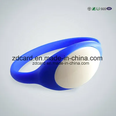 Waterproof RFID ID Wristband Bracelet for Access Control Sport Event