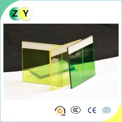 Optical Filter, Green Glass, Precision Components, Lb18, Lb19