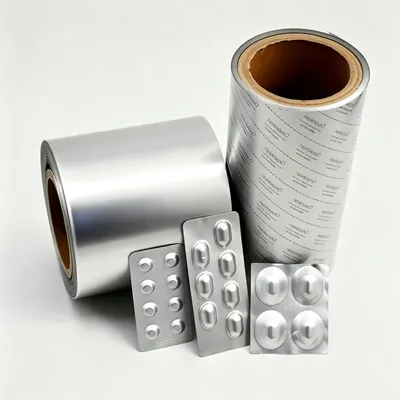 High Barrier Pharmaceutical Aluminum Foil Blister Foil for Medicine Packaging