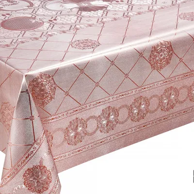 Cheap Easy to Clean Polyester Retangle Vinyl Waterproof Tablecloths