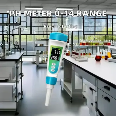 Portable Digital pH Meter for Food Testing and Quality Control