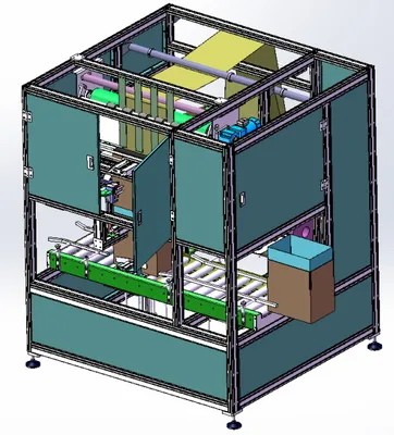 Carton Insert Machine Auto Bag Inserter