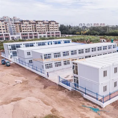 Prefabricated Living 20FT 40FT Home Container House Luxury Prefab Flat Pack Container House