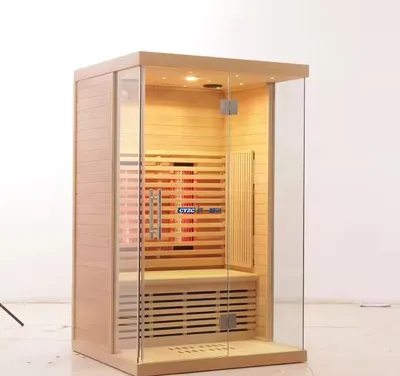 Dual-System Sauna Room Home Use to Detoxify Heal Injuries Relieve Exercise Fatigue