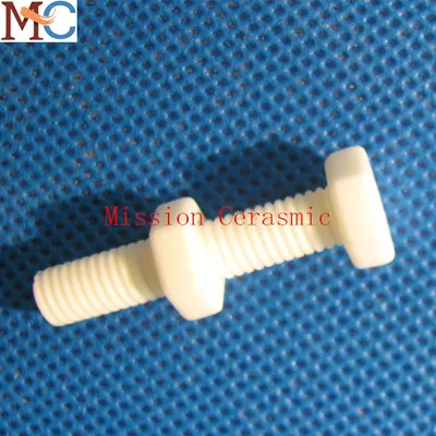 High Heat Resistant Alumina Ceramic Screw