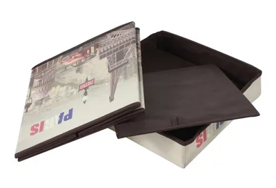 Storage Box Fold Ottoman Box (8488)