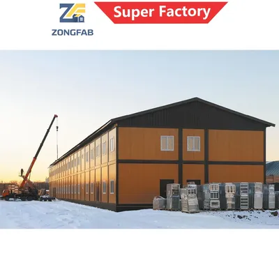 Quick Quickly Easy Easily Fast Build Steel Living Detachable Assembly Prefab Modular Container Building Housing