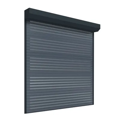 Galvanized Steel Rolling Garage Door Security Shutter Automatic Roller Shutter Door