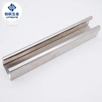 Perforated C Type Galvanized Strut Unovo