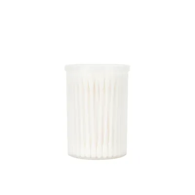 Wholesale 100-Piece Disposable Cotton Swabs Personal Care Plastic Stick for Daily Make-up Cleaning and Ear Cleaning