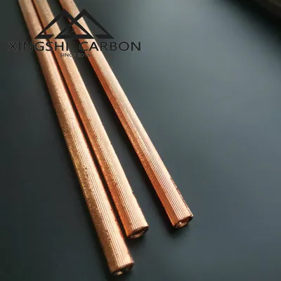 Pointed Direct Current Copperclad Arc Gouging Carbon Electrode, 3/8 X 12 Inch