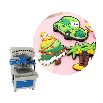 Automatic Liquid Silicone Rubber Soft PVC Magnets Dispenser Dripping Injection Dispensing Machine