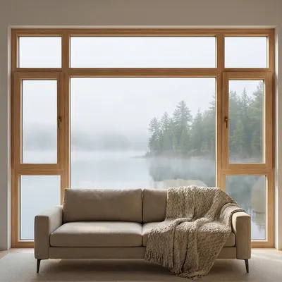 Hurricane-Impact Resistant Aluminum Clad Wood Windows and Doors System