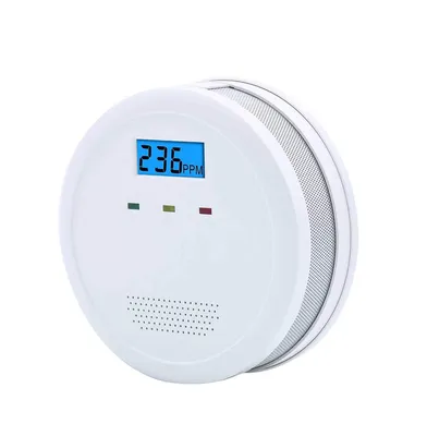Battery Powered Wireless Carbon Monoxide Detector with CE Rohs Compliance