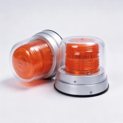 2PCS Set Sync LED Strobe Beacon IP65 DC9-30V 3W High Power LED Synchronous Flashing Vehicle Warning Light