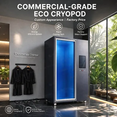 Multifunctional Cryotherapy Chamber Whole Body -60℃/ -80℃ / -120℃ Electric Cryosauna Machine for Commercial Wellness SPA