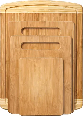 Bamboo Cutting Board Kitchen Chopping Boards with Juice Groove for Meat, Cheese and Vegetables Cheese Board Charcuterie Board