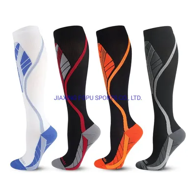 High Quality Custom Made Football Basketball Anti Slip Compression Socks