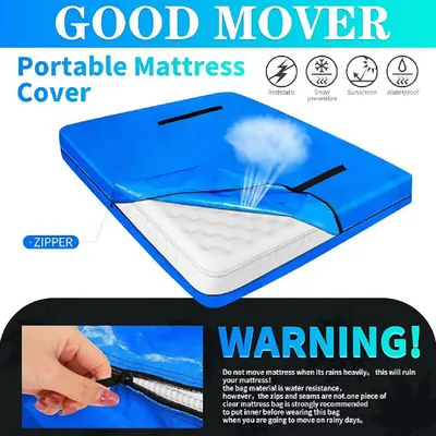 PE Mattress Cover Bag for Moving Mattress Protection Storage