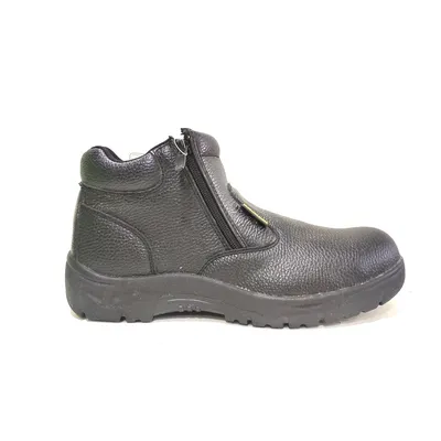 Oiled Leather Shoes Static Dissipative Work Boots for Men Safety