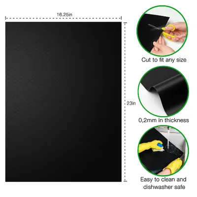 PTFE Fiberglass BBQ Grill Baking Mesh Baking Mat