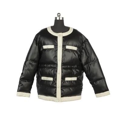 Ladies Jackets Bubble Coats Oversize Short Puffy Padded Jacket for Women