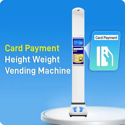 Multiple Payment Methods Height and Weight BMI Scale