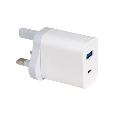 20W Type C Fast Mobile Phone Quick Charger USB C Pd UK Plug USB C UK Plug