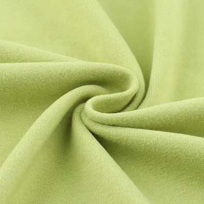 Wholesale Solid Polyester Spandex Jersey Fabric Knitted Fleece Velvet Flannelette Fabric Lining